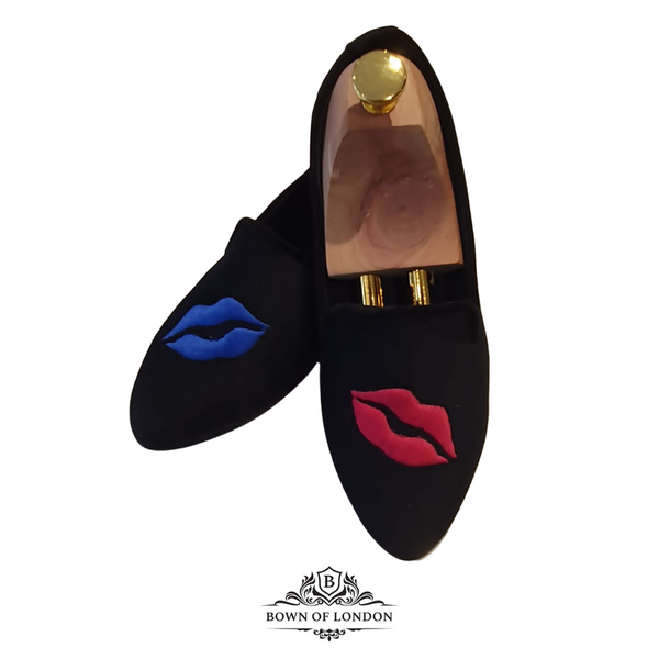 Women's Velvet Loafer/Slipper Love | Bown of London