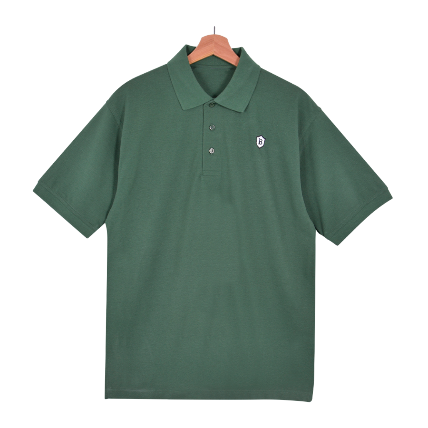 Men's Classic Polo Shirt Bottle Green