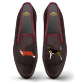 Velvet Loafer/Slipper Shoe - Fox and Hound