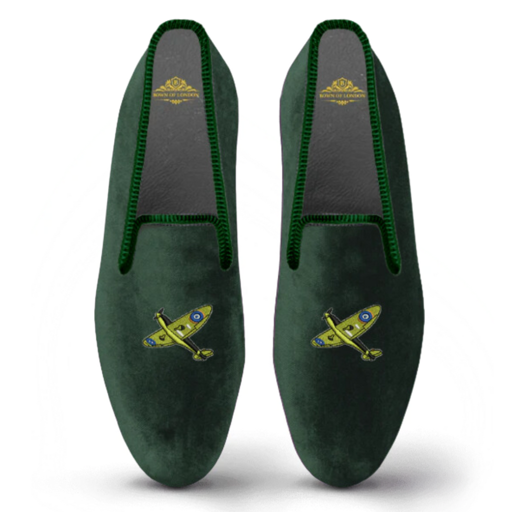 Velvet Loafer/Slipper Shoe - Spitfire