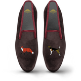 Velvet Loafer/Slipper Shoe - Fox and Hound