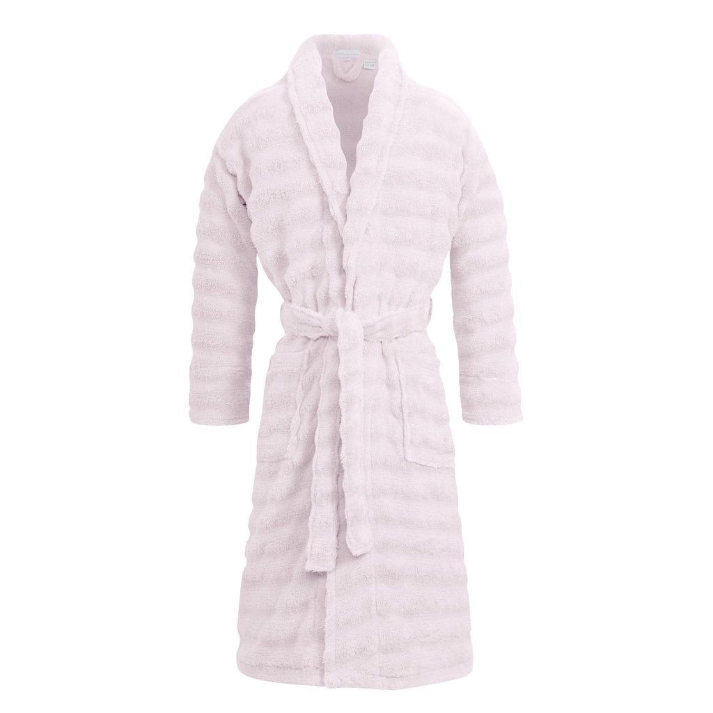 Oceania Pale Pink Womens Dressing Gown - Front | Bown of London