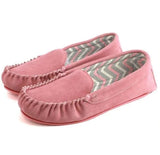 Ffion Ladies Suede Moccasin - Blush