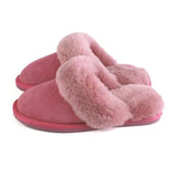 Grace Ladies Sheepskin Slipper Mule - Pink